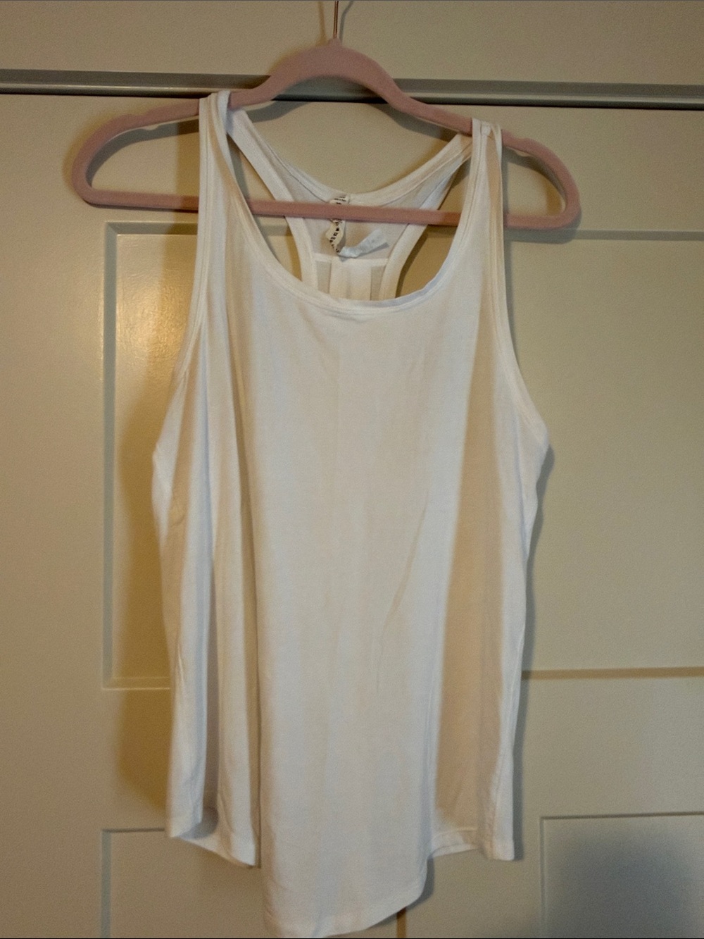 lululemon athletica White Racerback Tank